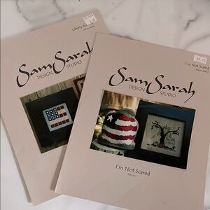 Sam Sarah Design Studio Patriotic Cross Stitch Leaflets